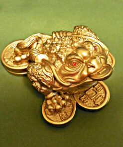 1 X Feng Shui Money Frog/Money Toad Attract Wealth 19 81GWSysgk9L