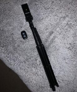 UBeesize Selfie Stick Tripod, 62" Extendable Tripod Stand with Bluetooth Remote for Cell Phones, Heavy Duty Aluminum, Lightweight 71 81GXdfoNLTL