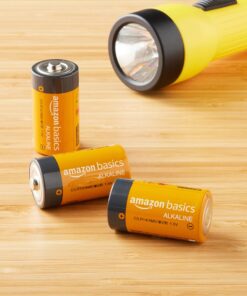 Amazon Basics 12-Pack C Cell Alkaline All-Purpose Batteries, 1.5 Volt, 5-Year Shelf Life 12 Count (Pack of 1) 24 81GY5a3dz5L