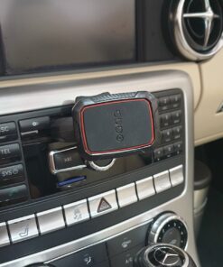 OQTIQ Magnetic CD Phone Car Mount for Car CD Player, CD Slot Car Phone Mount Holder with Built-in 6 Strong Magnets, Compatible with iPhone Samsung Galaxy LG and More Black-Red 49 81GY8qGX 5L