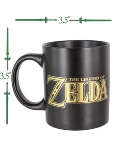 Alternative view of Paladone The Legend of Zelda Hyrule Ceramic Coffee Mug - Collectors Edition