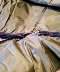 Sleepingo Double Sleeping Bags for Adults Backpacking, Camping, or Hiking - Waterproof Queen Sleeping Bags for Adults or Teens - Truck, Tent, Sleeping Pad Deep green 51 81GYo5 zjgL