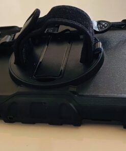 HXCASEAC Shockproof Case for Samsung Galaxy Tab A7 Lite with Screen Protector / 360 Rotating Hand Strap/Built-in Stand/Protective Carrying Case for Tab A7 lite 8.7 Case SM-T220 T225 T227, Black Black/Black 8.7 inch-Tab A7 lite 46 81GZ BVcSfL