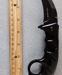 Snake Eye Tactical Everyday Carry Spring Assist Style Folding Pocket Knife EDC (Black) Black 28 81Ga8bvmBL