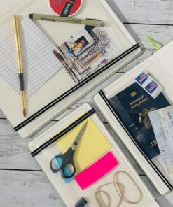 Handbook Journal Co. Artist Watercolor Sketchbook Journal, Square 8.25 x 8.25 Inches, 95lb / 200 GSM, Hardcover w/Pocket 95 lb / 200 gsm 29 81Gc2YpLPoL