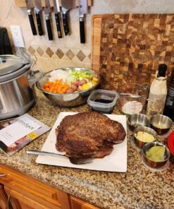 Crockpot™ 7-Quart Cook & Carry™ Slow Cooker with Sous Vide,Programmable, Stainless Steel 44 81Ge69FPDnL