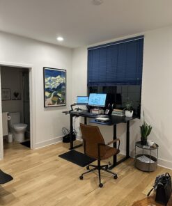 Dripex Standing Desk, 63"/ 71" L Shaped Desk Adjustable Height, Electric Corner Stand Up Desk Large Home Office Desk Computer Workstation, Dual Motor Sit Stand Desk 4 Legs, Super Stable Black 71 x 43 inch 18 81GekEfQm1L