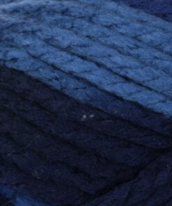 Alternative view of Bernat Softee Chunky Ombre Yarn, 2.5 oz, Gauge 5 Bulky Chunky, 100% Acrylic, Denim Ombre 1 - Pack