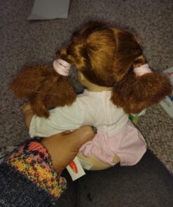 Melissa & Doug Mine to Love Brianna 12-Inch Soft Body Baby Doll With Hair and Outfit - First Baby Doll For Toy For Kids 18 Months And Up English Only Standard Packaging 43 81GfQyGQ3hL