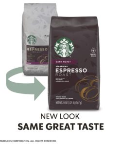 Alternative view of Starbucks Espresso Dark Roast Whole Bean Coffee, 20 Ounce (Pack of 1)