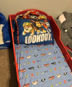 Delta Children Wood Toddler Bed - Greenguard Gold Certified, Nick Jr. PAW Patrol 83 81Ghwfs1FnL