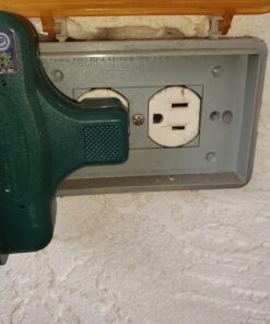 Woods 13270 3-Outlet Adapter, Indoor or Outdoor (Weatherproof), Green (Green) 22 81GiI5KteWL