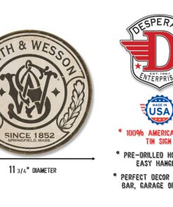 Alternative view of Desperate Enterprises TSN1608-BRK S&W Round Logo