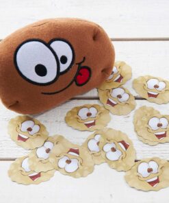 ALEX Toys Ideal Hot Potato Electronic Musical Passing Kids Party Game, Don’t Get Caught With the Spud When the Music Stops! Ages 4+, 2-6 Players, Brown 19 81GjQV2Wh2S