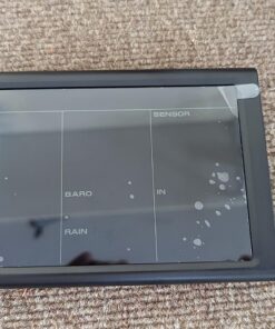 Sainlogic Professional WiFi Weather Station with Outdoor Sensor, Internet Wireless Weather Station with Rain Gauge, Weather Forecast, Wind Gauge, Wunderground, Black 53 81GjwpxMF L