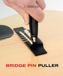 D'Addario Accessories Pro-Winder - Guitar String Winder, Guitar String Cutter, Guitar Bridge Pin Puller - Ultimate Ergonomic All in One Guitar Tool for Restringing - Black Guitar ProWinder 24 81GkDvIZjpL