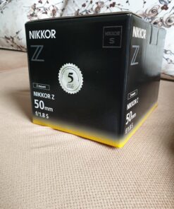 Nikon NIKKOR Z 50mm f/1.8 S | Premium large aperture 50mm prime lens (nifty fifty) for Z series mirrorless cameras | Nikon USA Model 63 81Gl GBtL