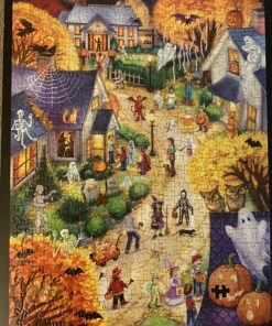 Vermont Christmas Company Halloween Town Jigsaw Puzzle 550 Piece 18 81GlEOQw0xL