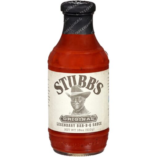 Stubb's Original BBQ Sauce, 18 oz (Pack of 4) 18 Ounce (Pack of 4)