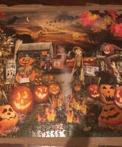 White Mountain Puzzles Jack O Lanterns, 1000 Piece Jigsaw Puzzle 23 81GlZA9OHXL