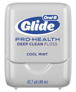 Oral-B Glide Pro-Health Dental Floss, Deep Clean, Cool Mint Flavor, 40 m (Pack of 6) 11 81GmKcJmsML
