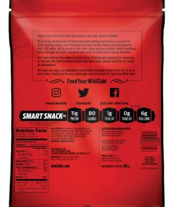 Jack Link's Meat Snacks Beef Jerky, Original, 16 Ounce (Pack of 1) 16 Ounce (Pack of 1) 14 81Gme qTnZL