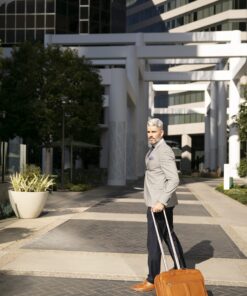 Solo Walker Leather Rolling Laptop Bag, Tan 37 81Gmkhj7jTL