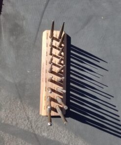 TEKTON Punch Set with Walnut Block (18-Piece) | 66564 Gunsmith Punch Set 45 81GngXKT4KL