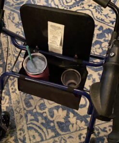 DMI Adjustable Designer Cane with Offset Handle, Comfort Grip and Strap, Tiny Flowers, FSA and HSA Eligible 26 81Go1UQt5L