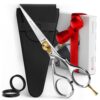 Suvorna Beard scissors for men | Mustache scissors for men | Beard trimming scissors | Grooming scissors men | Barber scissors, 5 inch hair scissors professional | Japanese steel hair cutting scissors Contemporary 30 81Gop5TOWL