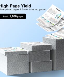 TN450 TN-450 Toner Cartridge High Yield, Compatible Replacement for Brother TN450 TN420 to use with HL-2270DW HL-2280DW HL-2230 MFC-7360N MFC-7860DW DCP-7065DN Intellifax 2840 2940 Printer, 2 Black 11 81GpBxshpuL