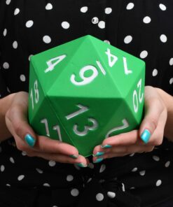 Learning Advantage Jumbo Polyhedra Die - 20 Sides - Large, Foam Dice for Games - Teach Numbers, Probability, Addition and Subtraction 23 81Gqi2LJEcL