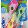 Jordan* ® | Step 1 Baby Toothbrush | 0-2 Years, Soft Bristles, BPA Free | 4 Pack 39 81GrkRcB3XL
