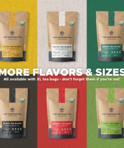 Kombucha.com Certified Organic Loose Leaf Tea - Kombucha Brewing Blends (Black Tea Blend, 8 Ounce). Makes up to 25 gallons. Black Tea Blend 8 Ounce (Pack of 1) 9 81GsLbTiHzL