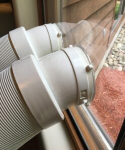 Whynter ARC-14S 14,000 BTU Dual Hose Portable Air Conditioner with Dehumidifier and Fan for Rooms Up to 500 Square Feet, Includes Storage Bag, Platinum/Black, AC Unit Only 75 81GtkXWinL