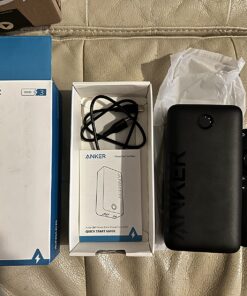Anker Portable Charger, Power Bank, 40,000mAh 30W Battery Pack with USB-C High-Speed Charging, for MacBook, iPhone iPhone 15/15 Plus/15 Pro/15 Pro Max, iPhone14/13/12 Series, Samsung Galaxy, iPad black 37 81GtsMra0dL