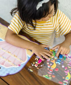 Alternative view of Melissa & Doug Puffy Sticker Activity Book: Mermaids - 65 Reusable Stickers - Kids Fashion Activities, Restickable Mermaid Sticker Book, Puffy Mermaid Removable Stickers For Kids Ages 4+