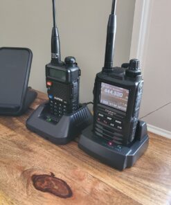 Authentic Genuine Nagoya NA-320A Triband HT Antenna 2M-1.25M-70CM (144-220-440Mhz) Antenna SMA-Female for BTECH and BaoFeng Radios NA-320A 17.7" VHF/220/UHF 25 81GuacQKTgL