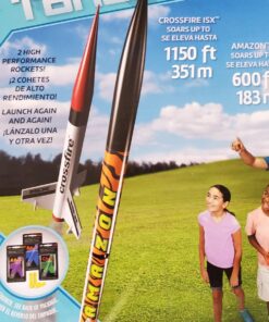 Estes Tandem-X Launch Set (Amazon and Crossfire ISX) Orange, 30 inches 26 81GvCLFDBVL