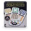 Spin Master Games Double Fifteen Color Dot Dominoes Game in a Tin (6029741) 29 81GvP9mYOpL