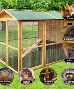 AMAGABELI GARDEN & HOME Hardware Cloth 1/2 inch 48inx100ft Galvanized After Welding 19 Gauge Square Chicken Wire Fence Mesh Roll Raised Garden Bed Plant Supports Poultry Netting Cage Snake Fence JW008 1/2inch 48inx100ft 29 81GwUXAoYUL