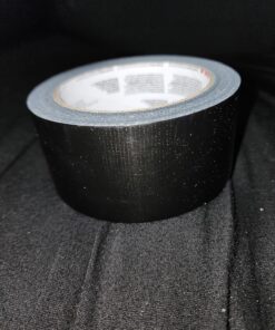 3M Multi-Use Colored Duct Tape, Black with Strong Adhesive and Water-Resistant Backing, Multi-Surface 3M Duct Tape for Indoor and Outdoor Use, 1.88 Inches x 20 Yards, 1 Roll 21 81GxxmKMWhL
