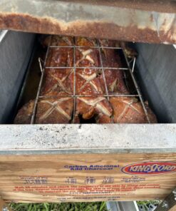 ThermoPro TP-17 Dual Probe Digital Cooking Meat Thermometer Large LCD Backlight Food Grill Thermometer with Timer Mode for Smoker Kitchen Oven BBQ, Silver 2 Probes 29 81GyPy4350L