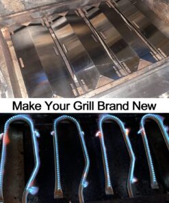 Hisencn Grill Parts Repair Kit Replacement for Jenn Air Gas Grill 720-0337, 7200337, 720 0337 Gas Grill Burners,Heat Plates Tent Shield Burner Cover, Cooking grids Grates 19 81Gyy3G2DnL