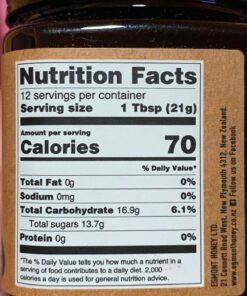 EGMONT HONEY Manuka Honey MGO 514+ UMF 15+ – NON-GMO, Kosher, Recycled plastic jar, Traceable 100% Pure Authentic New Zealand Honey 8.8oz (250g) 250.0 Grams 24 81GziLf4miL