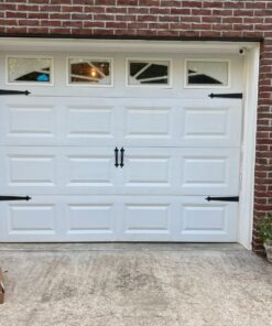 Household Essentials Garage Handle and Hinge Magnets – Decorative Magnetic Hardware Steel Doors, Easy Installation, Durable & Weatherproof, Set of 6 Standard Hinges 36 81GzwTh1d3L