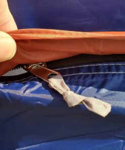 CAMPROS CP Tent 8 Person Camping Tents, Weather Resistant Family Tent, 5 Large Mesh Windows, Double Layer, Divided Curtain for Separated Room, Portable with Carry Bag Blue 46 81H DmBI1nL