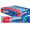 Airheads Candy, Blue Raspberry Flavor, Individually Wrapped Full Size Bars, Taffy, Non Melting, Party, Pack of 36 Bars,0.03 kilogram 24 81H Na9ph9L