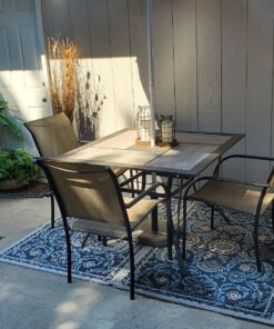 ONIVA - a Picnic Time Brand Outdoor Canopy Sunshade Beach Umbrella 5.5' - Small Patio Umbrella - Beach Chair Umbrella, (Navy Blue),822-00-138-000-0 Navy Blue 35 81H lsaZrjL