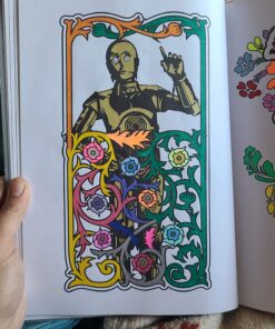 Art of Coloring: Star Wars: 100 Images to Inspire Creativity and Relaxation Hardcover, Illustrated 73 81H0bP6yW L